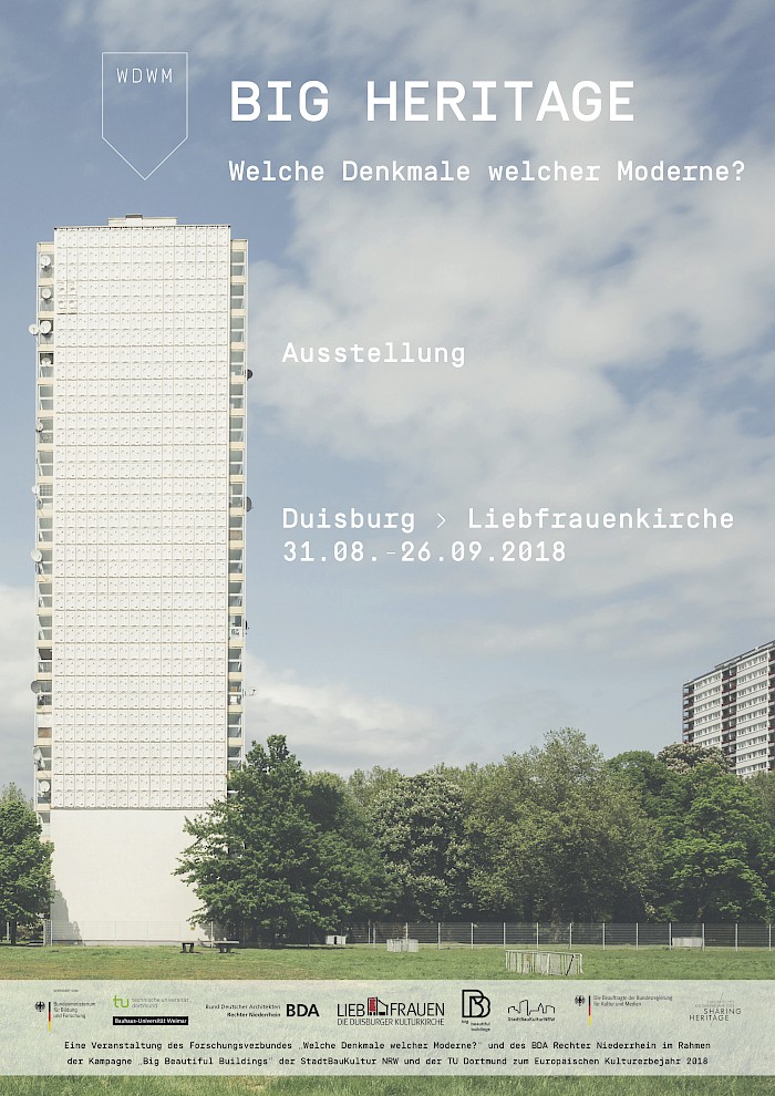 "Weiße Riesen" Hochhaussiedlung in Duisburg, Foto: Ben Kuhlmann