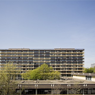GA-Gebäude, Ruhr-Universität Bochum, Foto: BLB NRW, Jörg Fallmeier