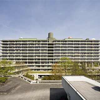 NA-Gebäude, Ruhr-Universität Bochum, Foto: BLB NRW, Jörg Fallmeier