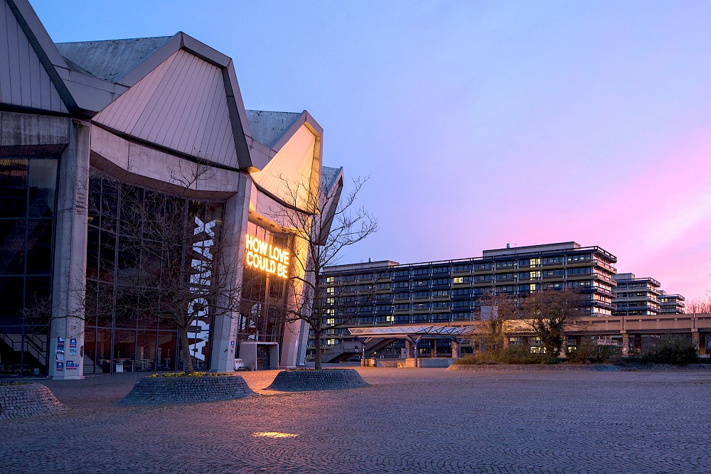 Audimax of the Ruhr-University Bochum, Photo: Mia Traummann