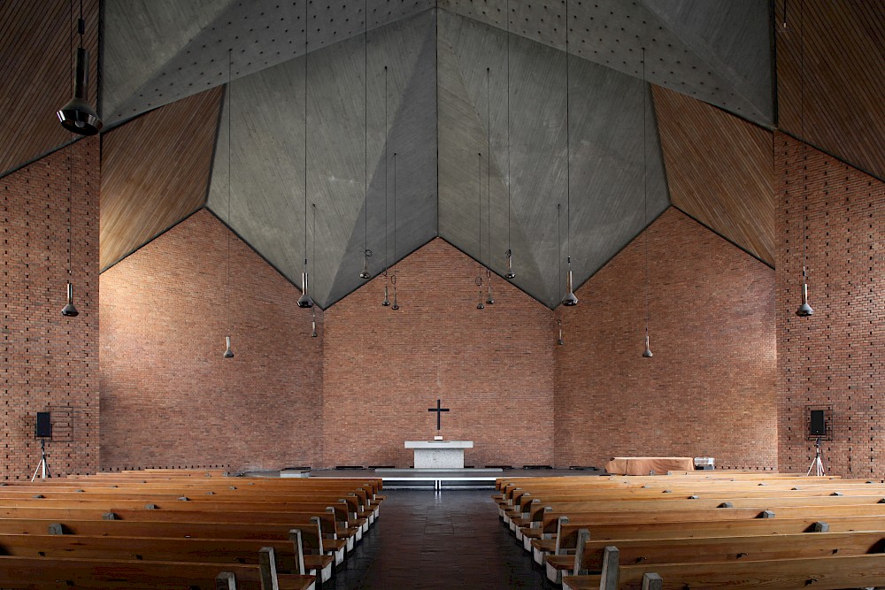 Christuskirche Bochum, Photo: EKvW-Baureferat, Inventarisierung des kirchlichen Kunstgutes - Dr. Ulrich Althöfer
